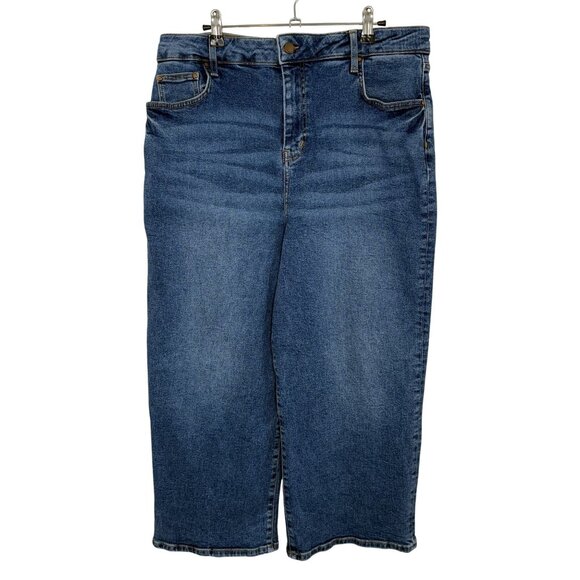 Boden Wide Leg Crop Jeans, 12 - Picture 1 of 6